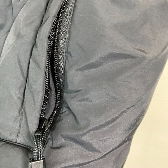 Eddie Bauer Black Down Quilted Vest Men Size Large Nylon Goose Down Lightweight - Picture 15 of 16